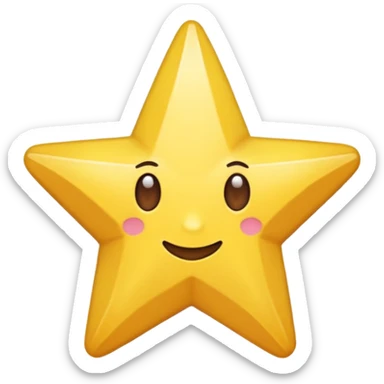 Creat snap plus like fully star sticker