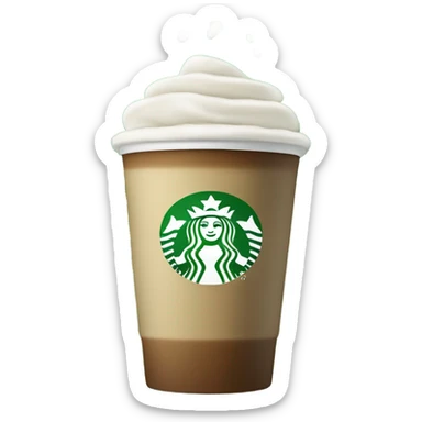 Starbucks sticker