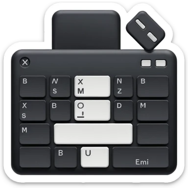 Computer Keyboard sticker