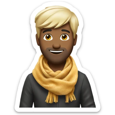 Celebrate youtuber amixem with scarf and celebration back sticker