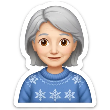 The Kind Grandmother in Fairy Tales sticker