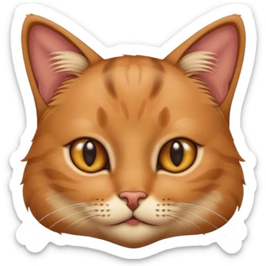  Fait moi un chat qui ressemble à un humain sticker