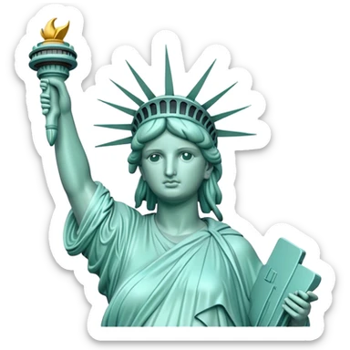 statue of liberty sticker