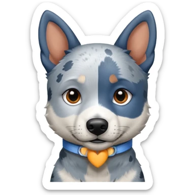 Blue heeler  sticker