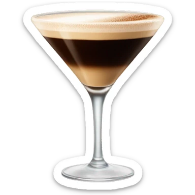 Espresso Martini asthetic sticker