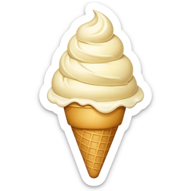 Ice cream sticker