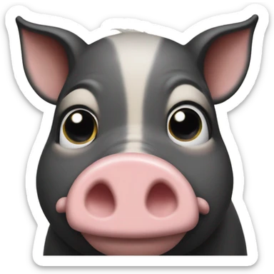 Púa the pig sticker