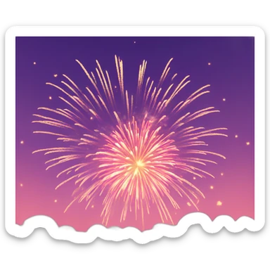 firework show sticker