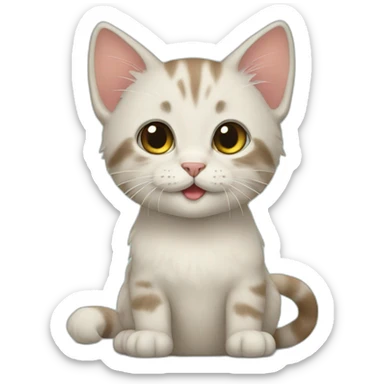 Kittens sticker