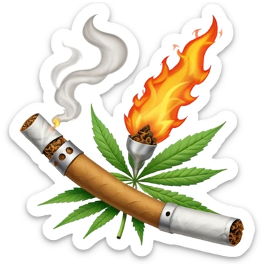 Spliff sticker