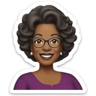 Oprah winfrey sticker