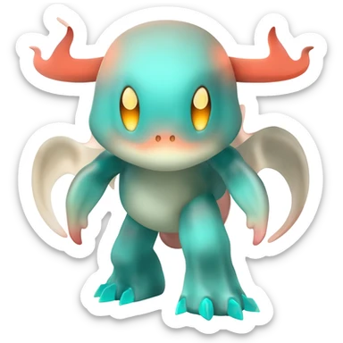 Exotic Pokémon-Fakémon-creature sticker
