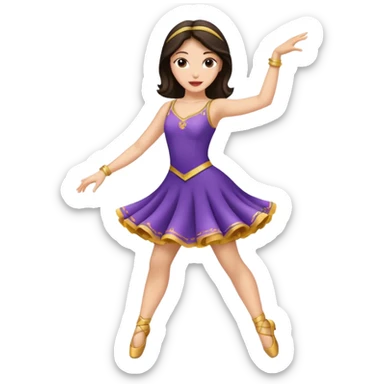 Adriana dancing  sticker