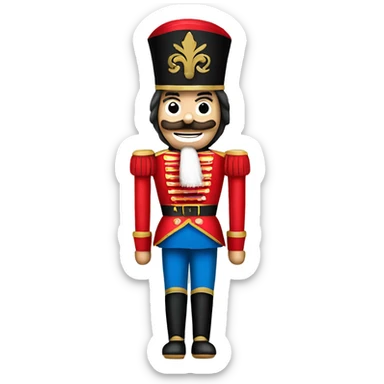 Nutcracker sticker