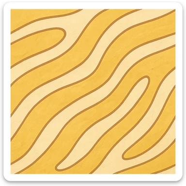 minimalist seamless yellow paint streak texture, abstract, organic, flowing lines, no background, no letters, for overlay use, inspired by the reference image sticker