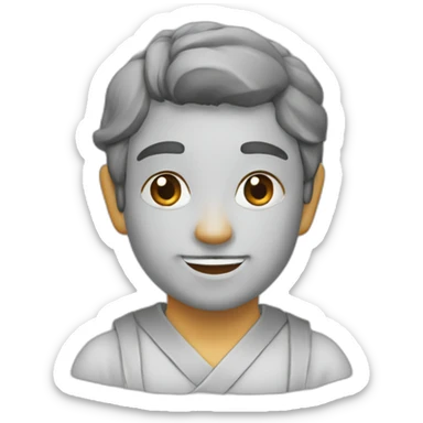 Ananda gata gris sticker