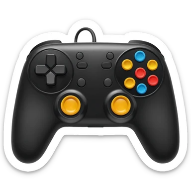 Control de videojuegos sticker