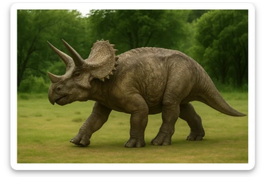 Triceratops sticker