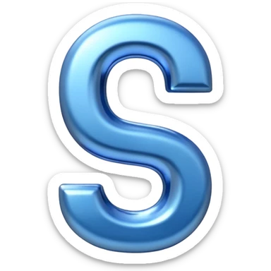 number 30 (thirty) in 3D and blue color sticker