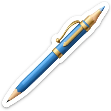 emoji d'une main tenant un stylo, avec des éléments numériques (zéros et uns) autour, pour symboliser l'écriture IA sticker