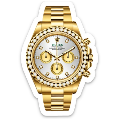 diamond rolex emoji sticker