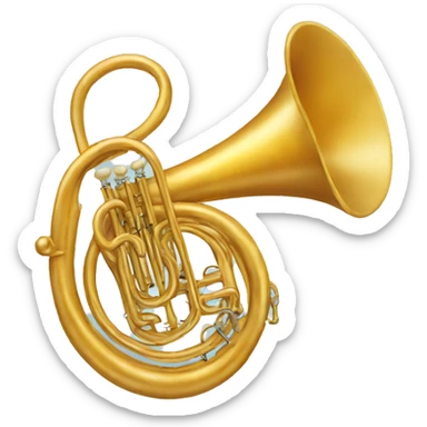 The magic horn sticker