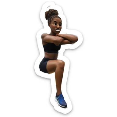 Crazy glute day at the gym sticker