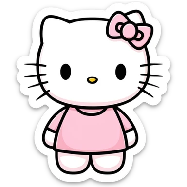 Hello kitty sticker