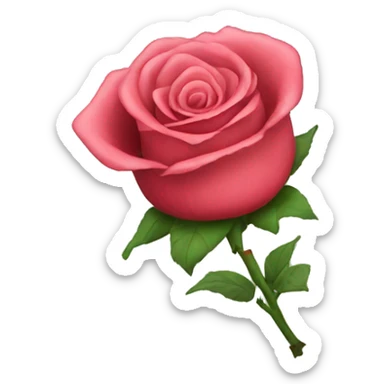 Hard with a rose sticker