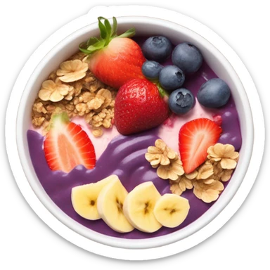 açai bowls sticker
