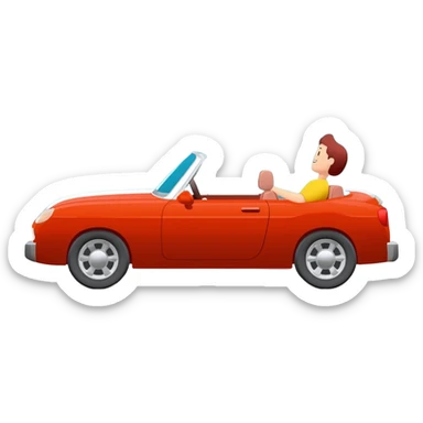 road trip chill sticker