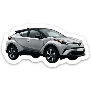 Toyota chr sticker