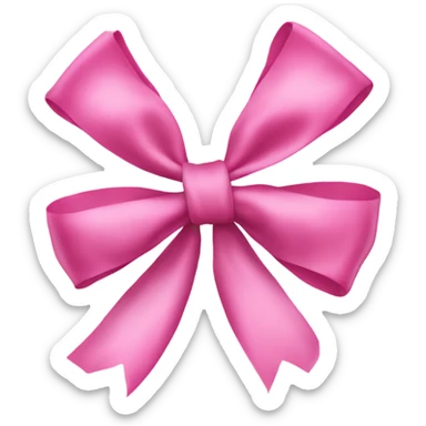 Schleife rosa  sticker