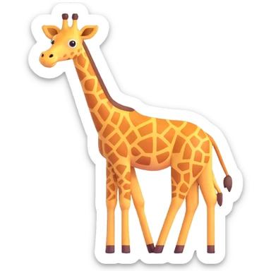 giraffe sticker