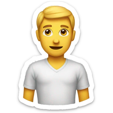 Non saturated color sticker