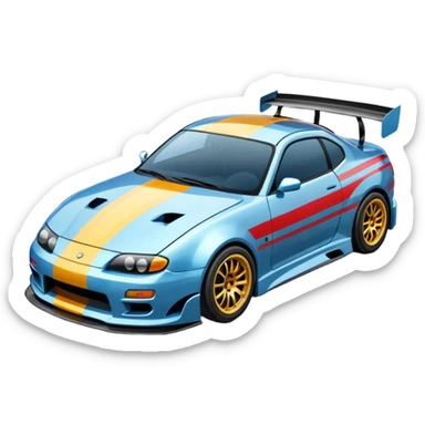 Drift car sticker