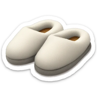 Cozy slippers sticker
