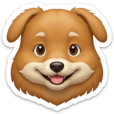 Dog smile  sticker