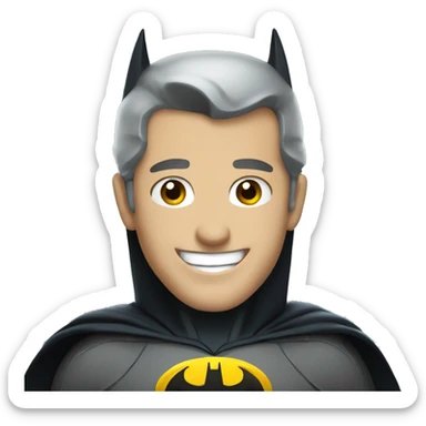 Batman smiling  sticker