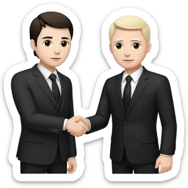 money + handshake + politician + Bribe sticker