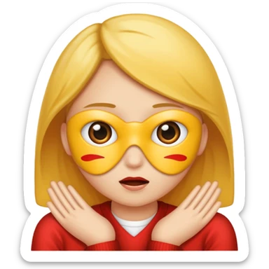 a girl sucking a guy dick sticker