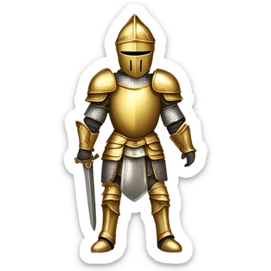Golden Knight sticker