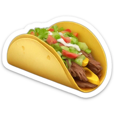 tacos de barbacoa con consome sticker