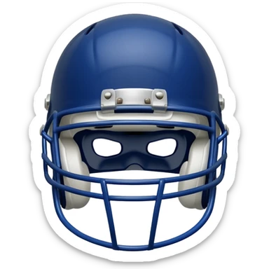 american football helmet sticker