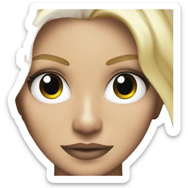 Blackout Britney Spears sticker
