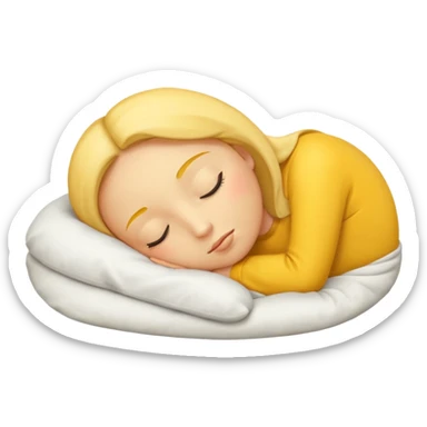 Lets do a sleeping emoji sticker