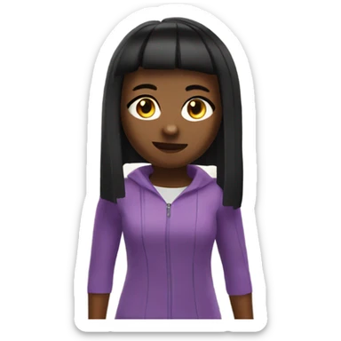 Roblox girl sticker
