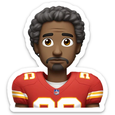 Sad Kansas City Chiefs sticker