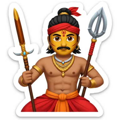 tamil warrior sticker