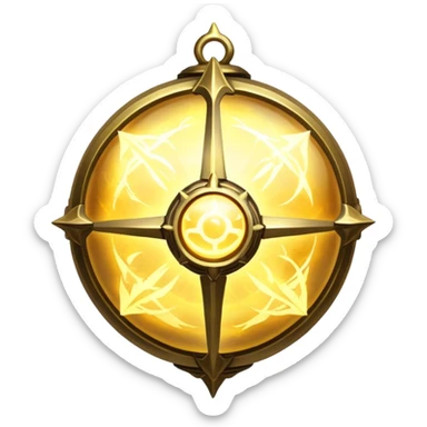 Alchemy Orb currency from Path of Exile 2 sticker